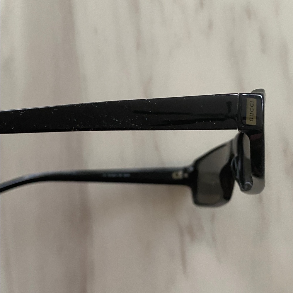 Vintage Gucci Rectangular Frame Sunglasses Model … - image 8